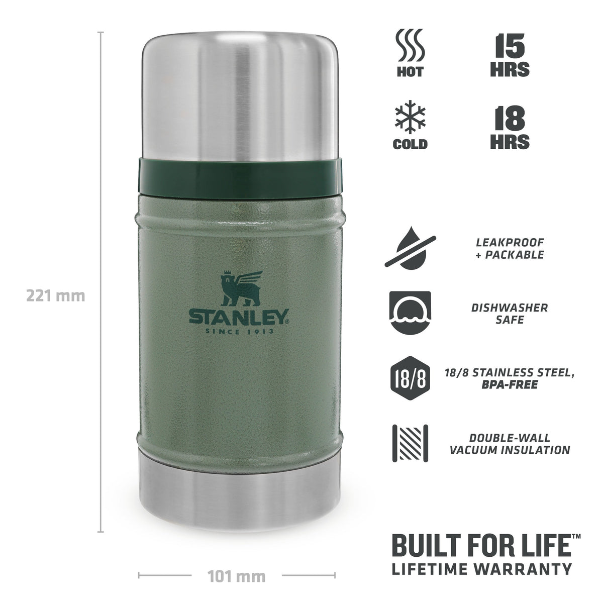Stanley Food Container Classic 0,94 l grün