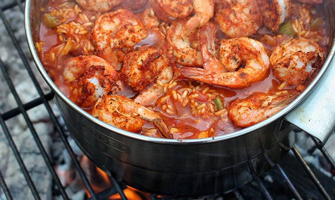 Cajun Cooking in the RV Kitchen