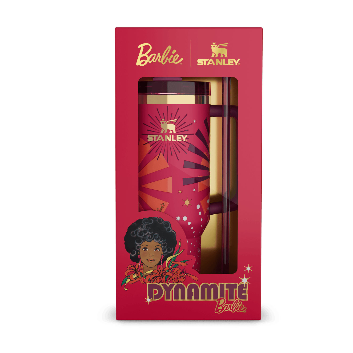 Stanley 1913 The Barbie™ x Stanley Icon Quencher 1.18L in 80's Dynamite | View 1