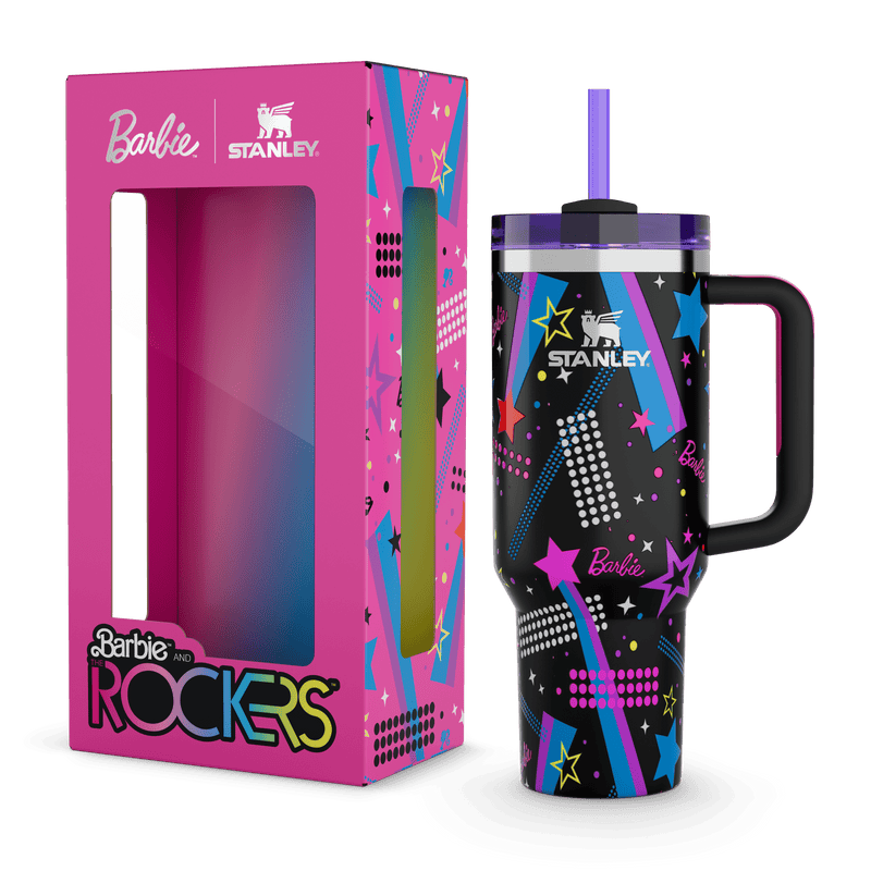 Stanley 1913 The Barbie™ x Stanley Icon Quencher 1.18L in 80's Rockers