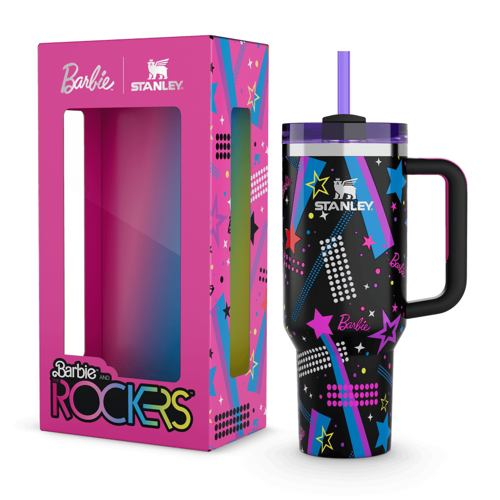 Stanley 1913 The Barbie™ x Stanley Icon Quencher 1.18L in 80's Rockers