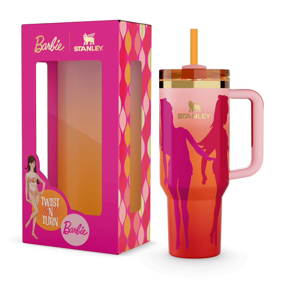 Stanley 1913 The Barbie™ x Stanley Icon Quencher 1.18L in 60's Twist and Turn