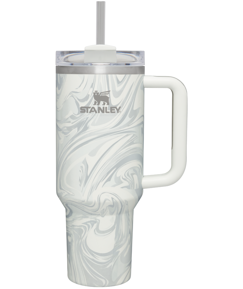 Stanley Quencher H2.O FlowState™ 1,18L – Bicchiere Termico Stile Western Anni '80, Acciaio Inox Riciclato, Isolato Sottovuoto, Senza BPA