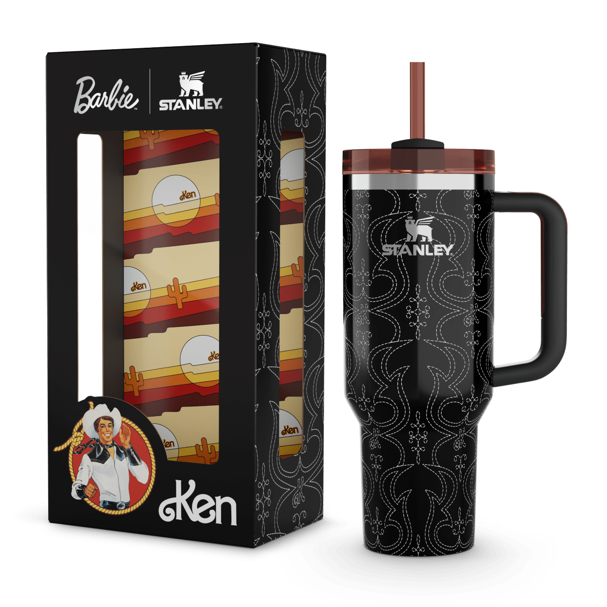 Stanley 1913 The Barbie™ x Stanley Icon Quencher 1.18L in ’80s Western Ken™ | View 2