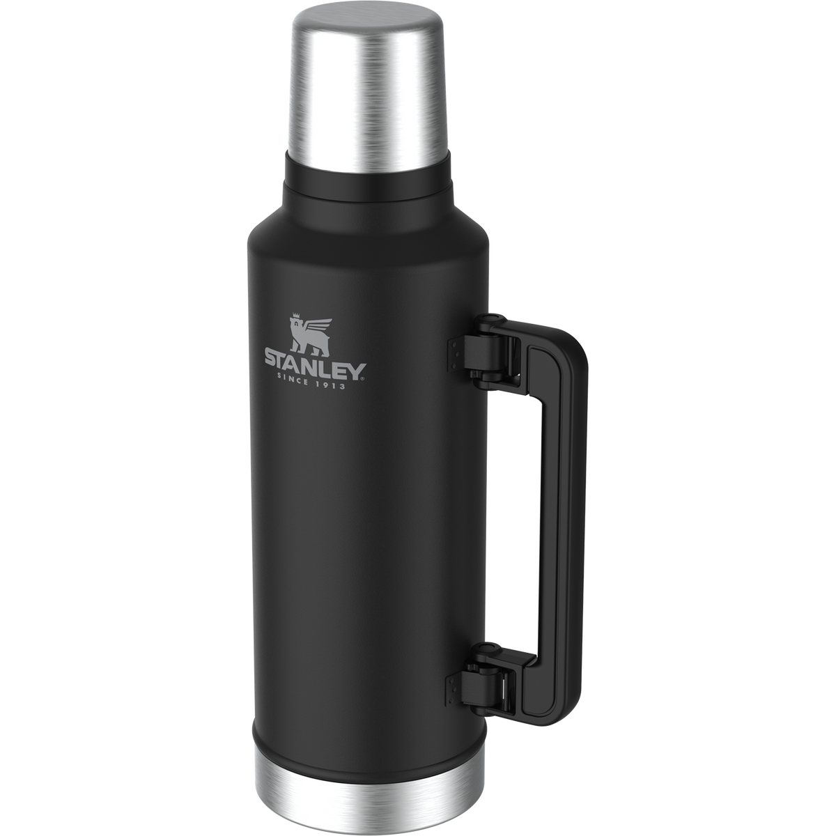 Stanley 1913 Classic Legendary Bottle 1.9L in Matte Black Pebble | View 2
