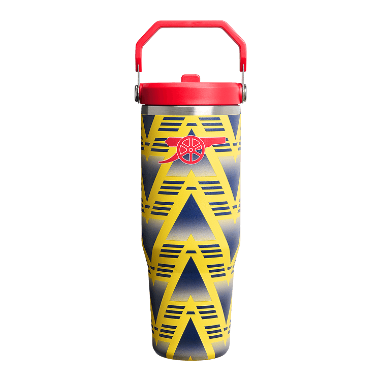 Stanley 1913 Stanley 1913 x Arsenal IceFlow™ Flip Straw 2.0 Tumbler in Bruised Banana