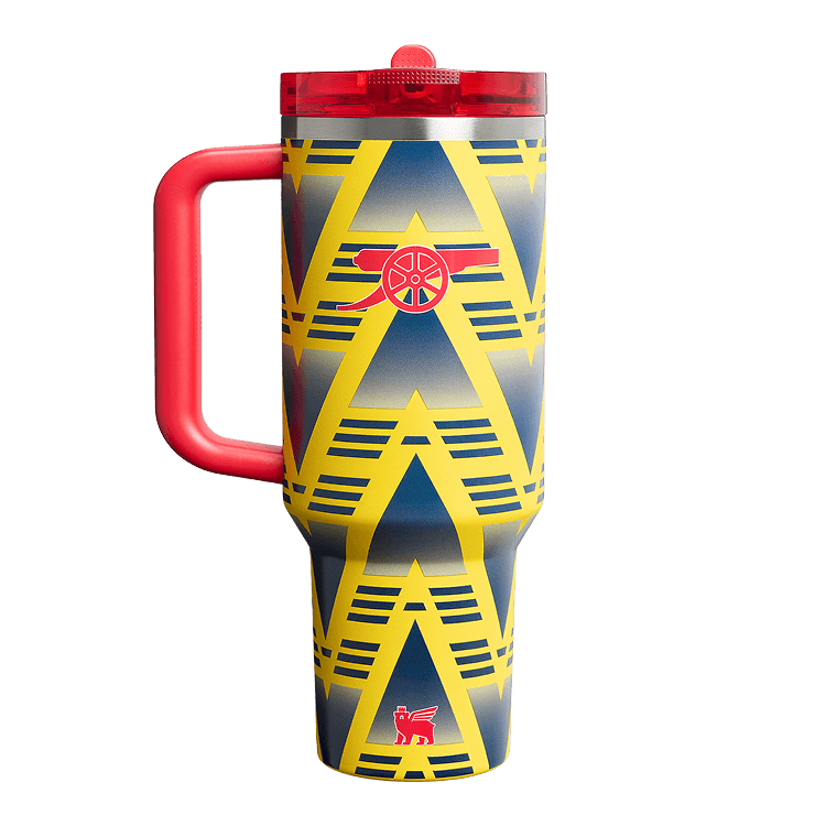 Stanley 1913 Stanley 1913 x Arsenal Quencher® ProTour Flip Straw Tumbler 1.18L in Bruised Banana | indietro Visualizza