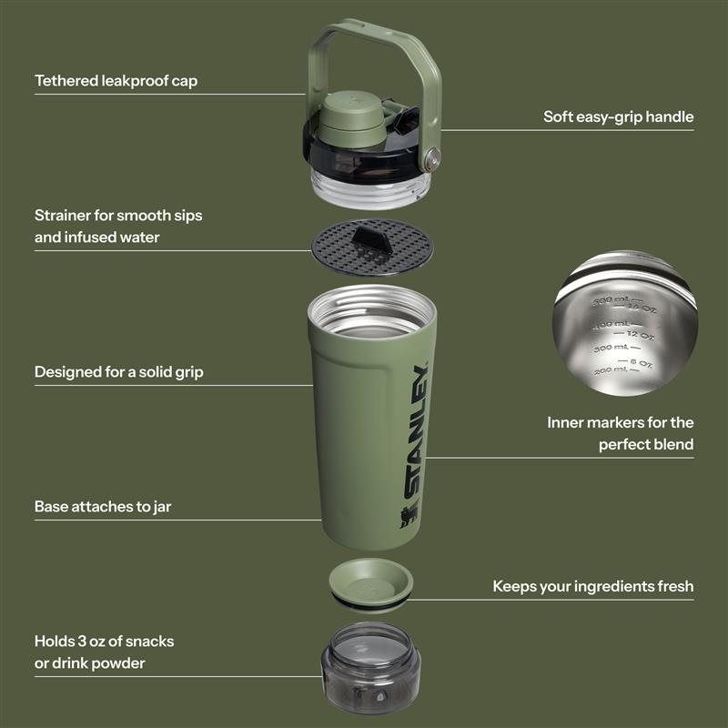 Stanley 1913 Vitalize™ Shaker 0.59L in Dried Pine