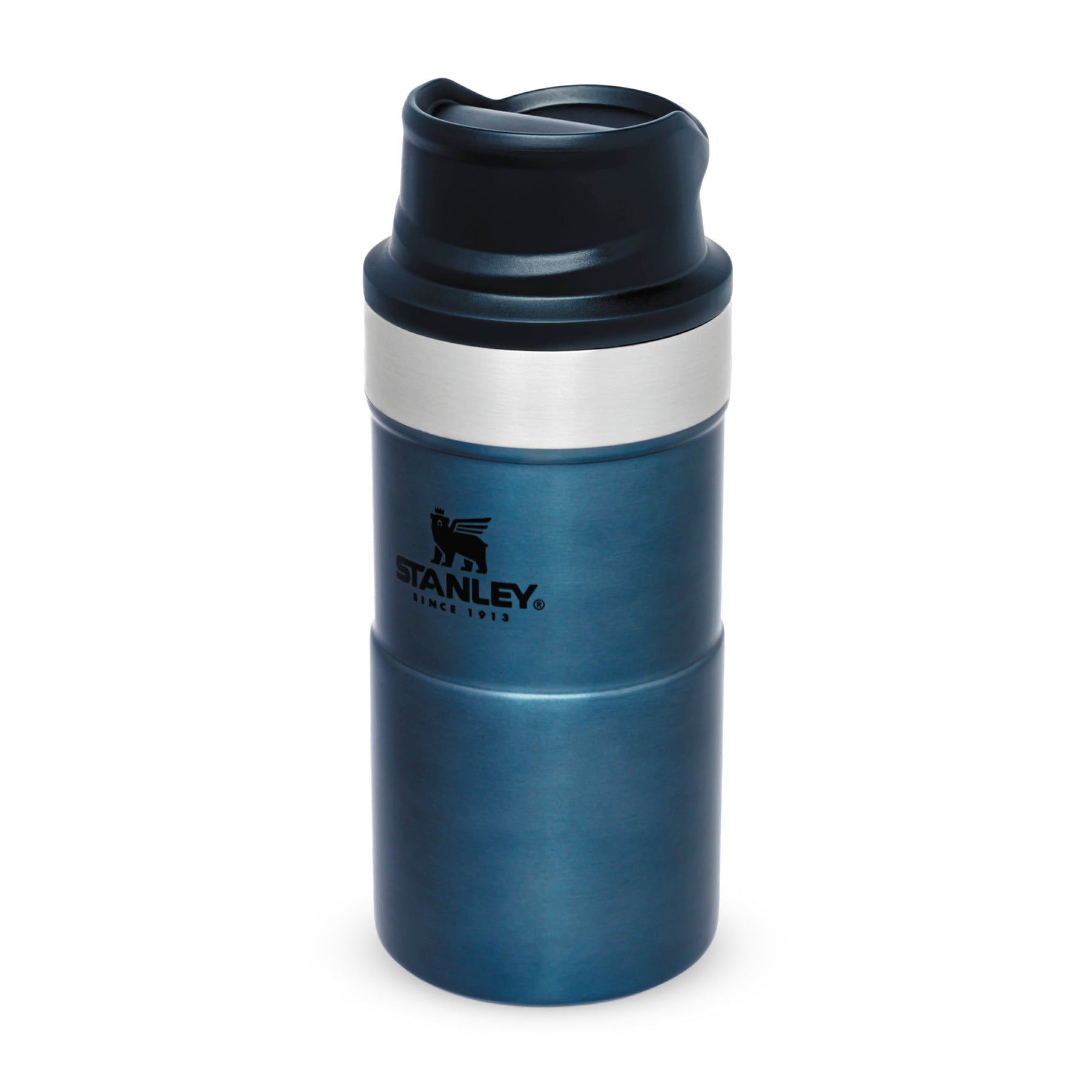 STANLEY Trigger Action - Taza de viaje de 0.25 litros, se mantiene caliente  durante 3 horas, sin BPA, termo para bebidas calientes o frías, taza de