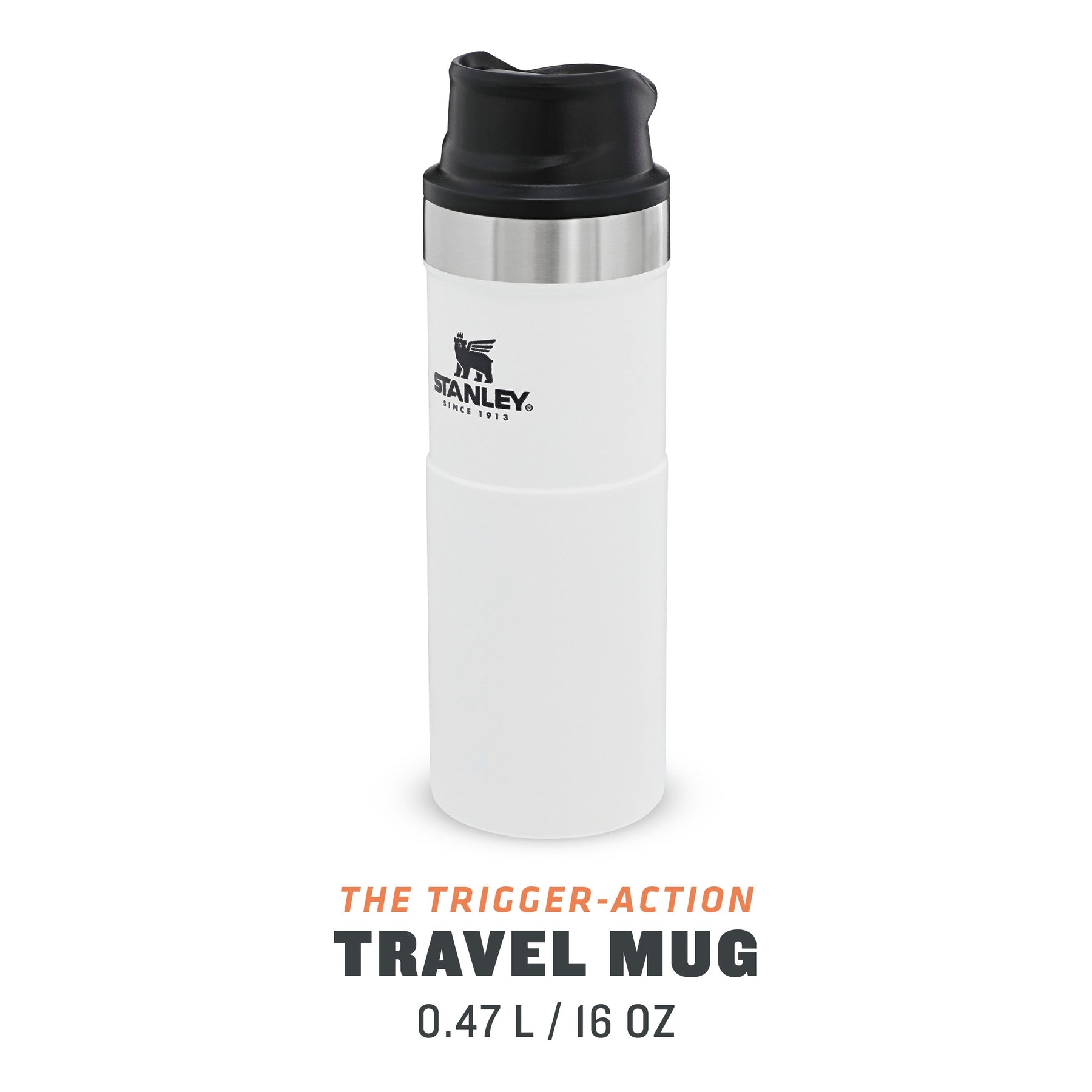 Stanley Classic Trigger-Action 16 oz Travel Mug - Green