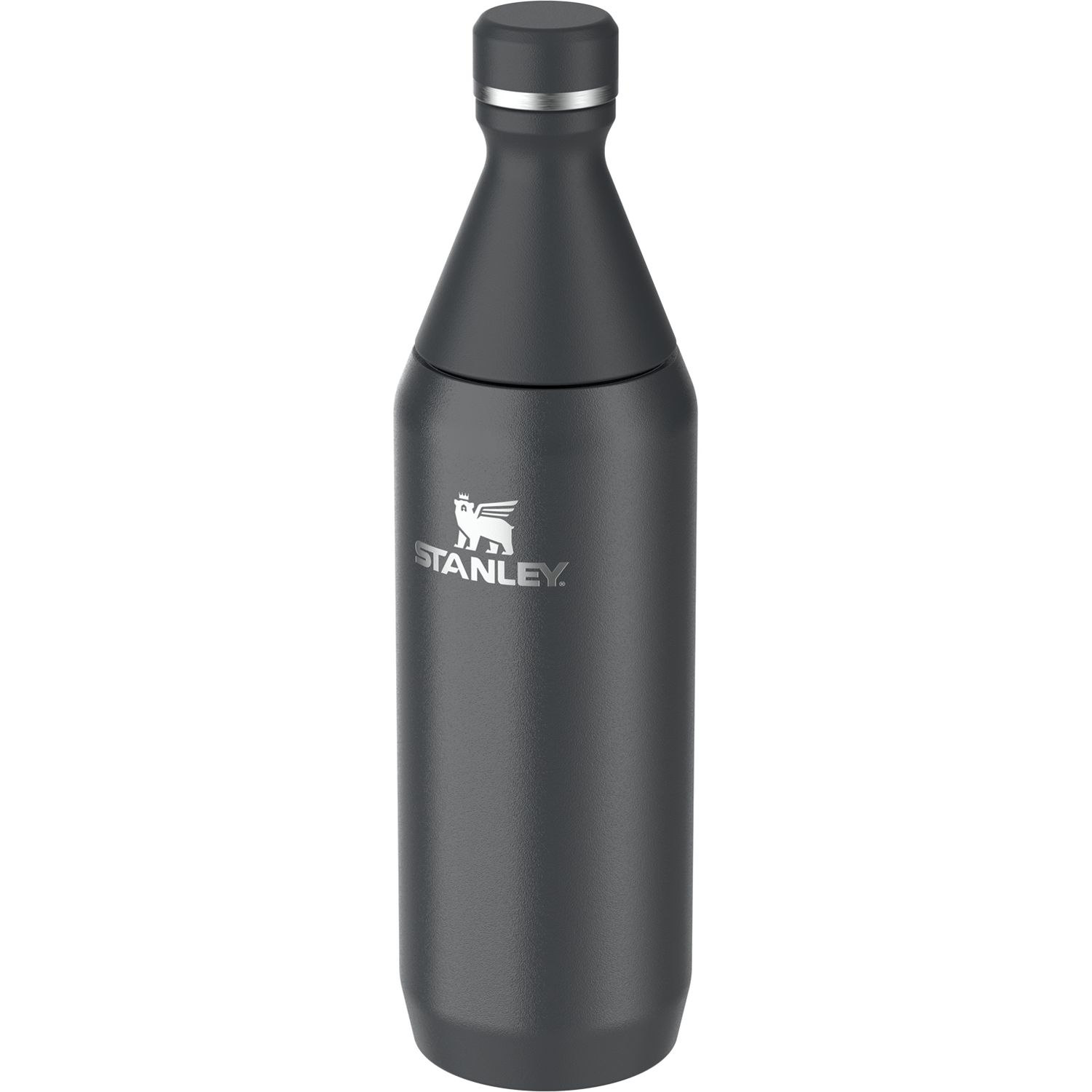 Stanley 1913 All Day Slim Bottle 0.59L in Black | View 2