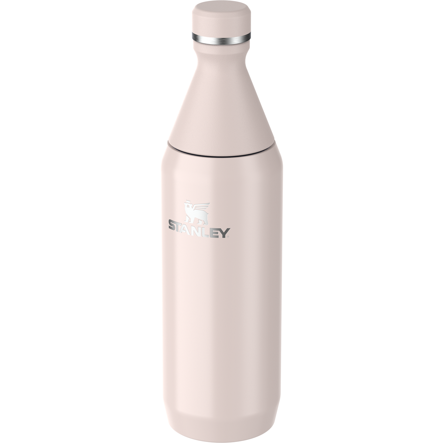 Stanley 1913 All Day Slim Bottle 0.59L in Rose Quartz | View 4
