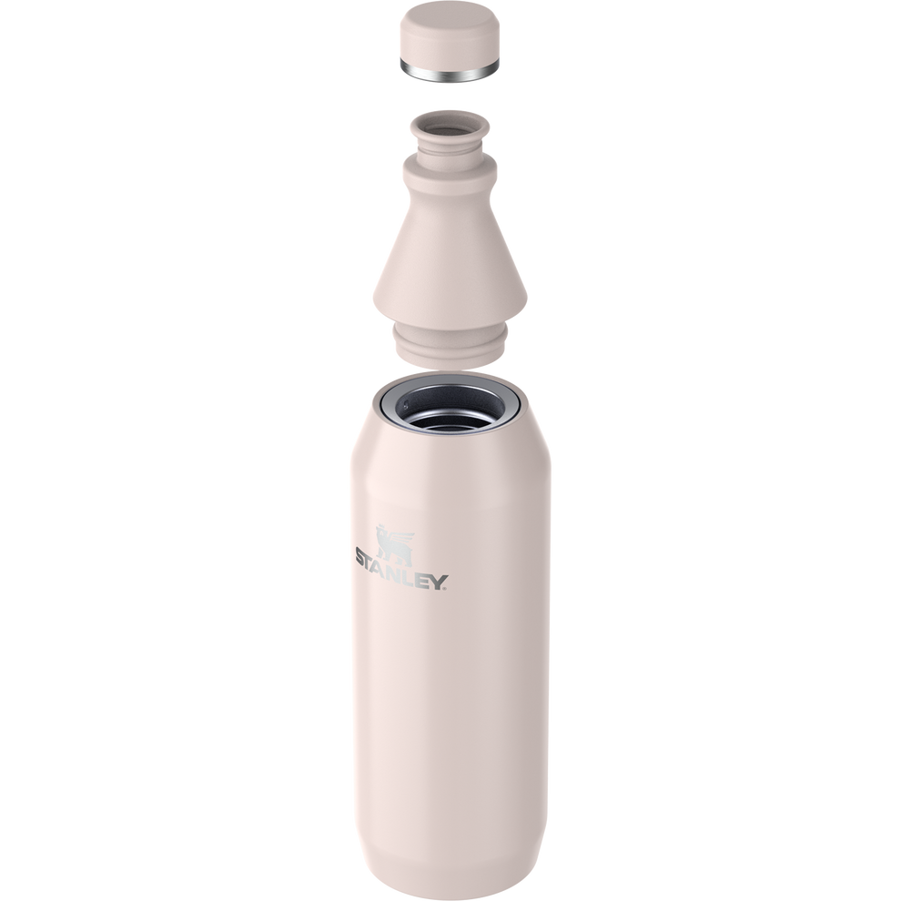 Stanley 1913 All Day Slim Bottle 0.59L in Rose Quartz