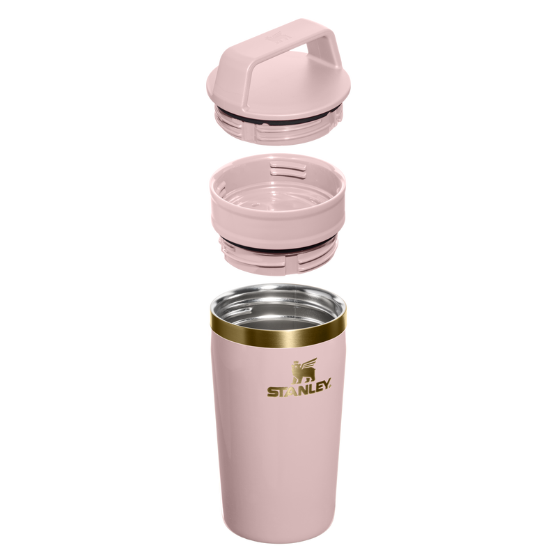 Stanley 1913 Café-To-Go Travel Mug 0.35L in Blossom Gloss | Querschnitt Anzeigen