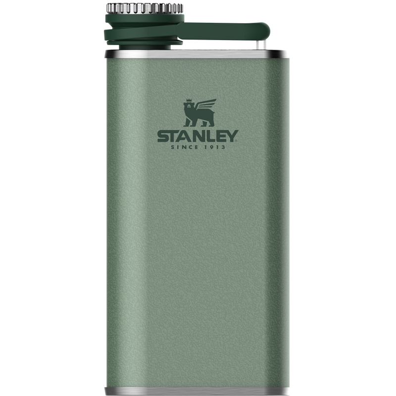 Stanley 1913 Classic Easy Fill Wide Mouth Flask 0.23L - Stanley Create in Hammertone Green