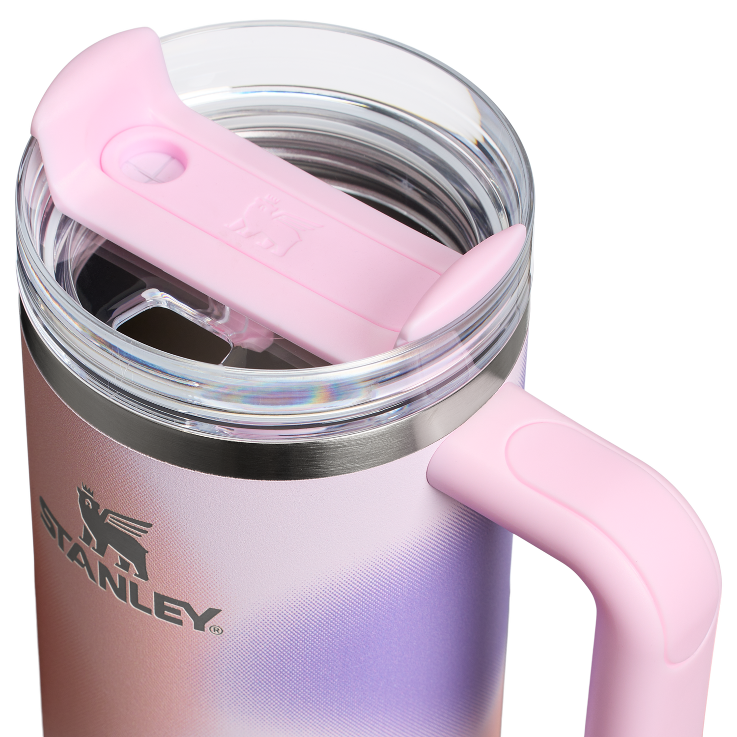 Stanley 1913 Quencher® H2.O FlowState™ Tumbler 0.89L in Rose Petal Motion | View 2