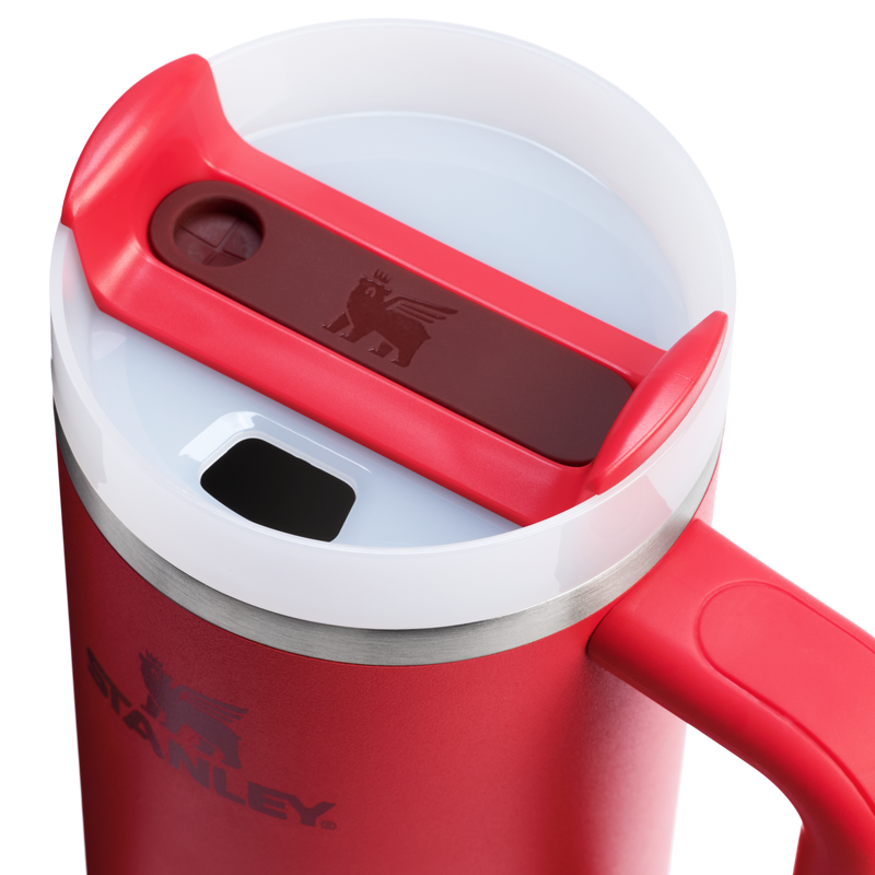 Stanley 1913 Quencher® H2.0 FlowState™ Tumbler 0.89L in Chili Red | Deksel Gedetailleerd Bekijken