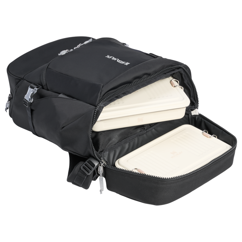 Stanley 1913 Vitalize™ Macro Method Backpack 29.2L in Black | Back Detailed View