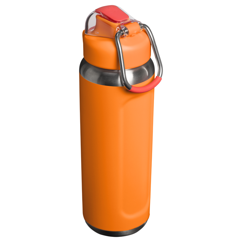 Stanley 1913 Classic Wellspring Bottle 0.71L in Goldenrod Coral | Back View