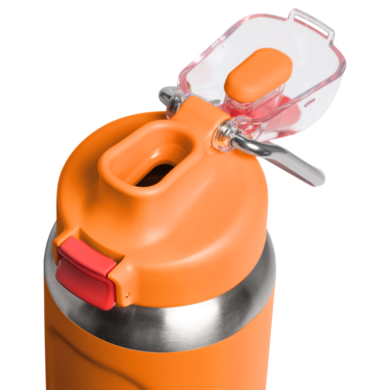 Stanley 1913 Classic Wellspring Bottle 0.71L in Goldenrod Coral | Lid Detailed View