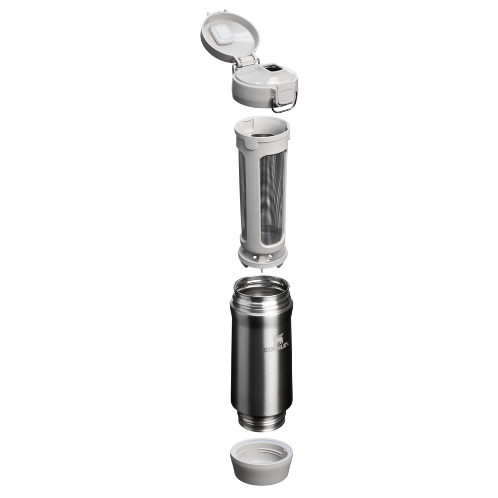 Stanley 1913 Mate Sift & Store 1L in Stainless Steel Ash