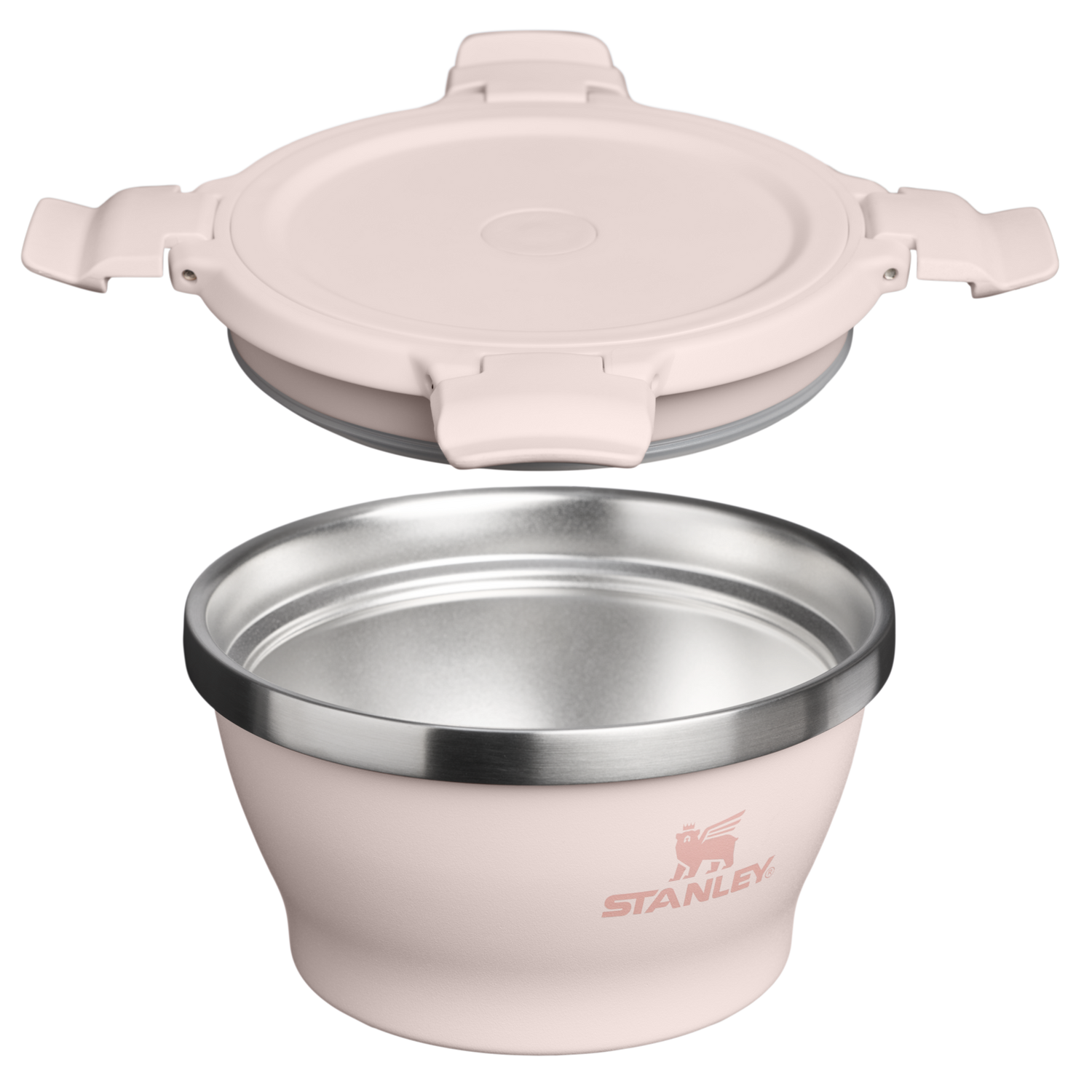 Stanley 1913 Fresh-to-Table Leakproof Bowl 0.47L in Rose Quartz | View 2