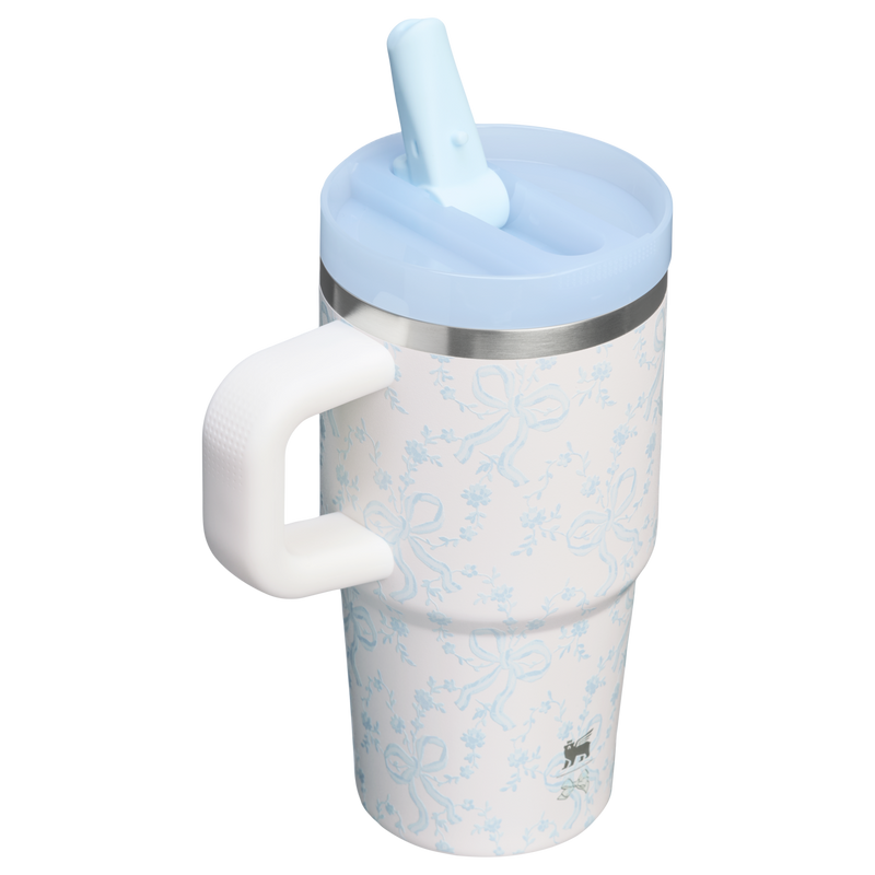 Stanley 1913 Stanley 1913 x LoveShackFancy Quencher® ProTour Tumbler 0.59L in Coquette Bow - Winter Ice | indietro Visualizza
