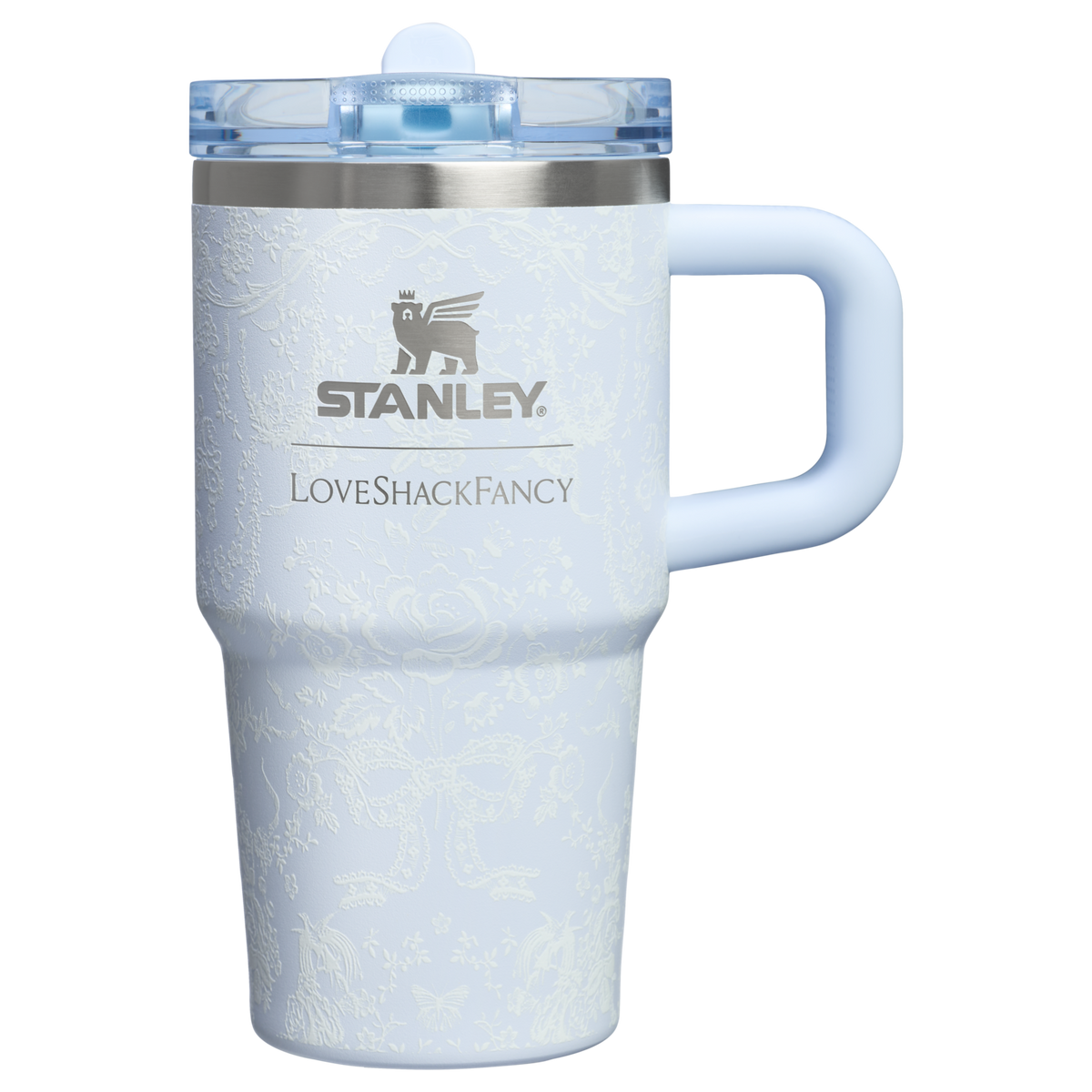 Stanley 1913 Stanley 1913 x LoveShackFancy Quencher® ProTour Tumbler 0.59L in Toscana Toile - Alpine Blue