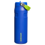 Swatch for Stanley 1913 IceFlow™ Bottle Flip Straw 2.0 0.71L in Cobalt Chartreuse