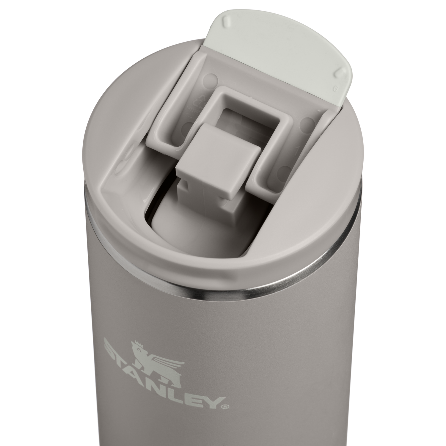 Stanley 1913 Transit Flip Top Mug 0.35L in Ash | View 1