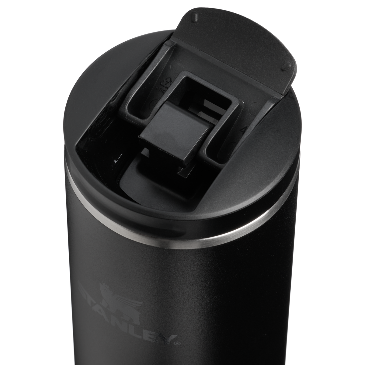 Stanley 1913 Transit Fliptop Mug in Black 2.0