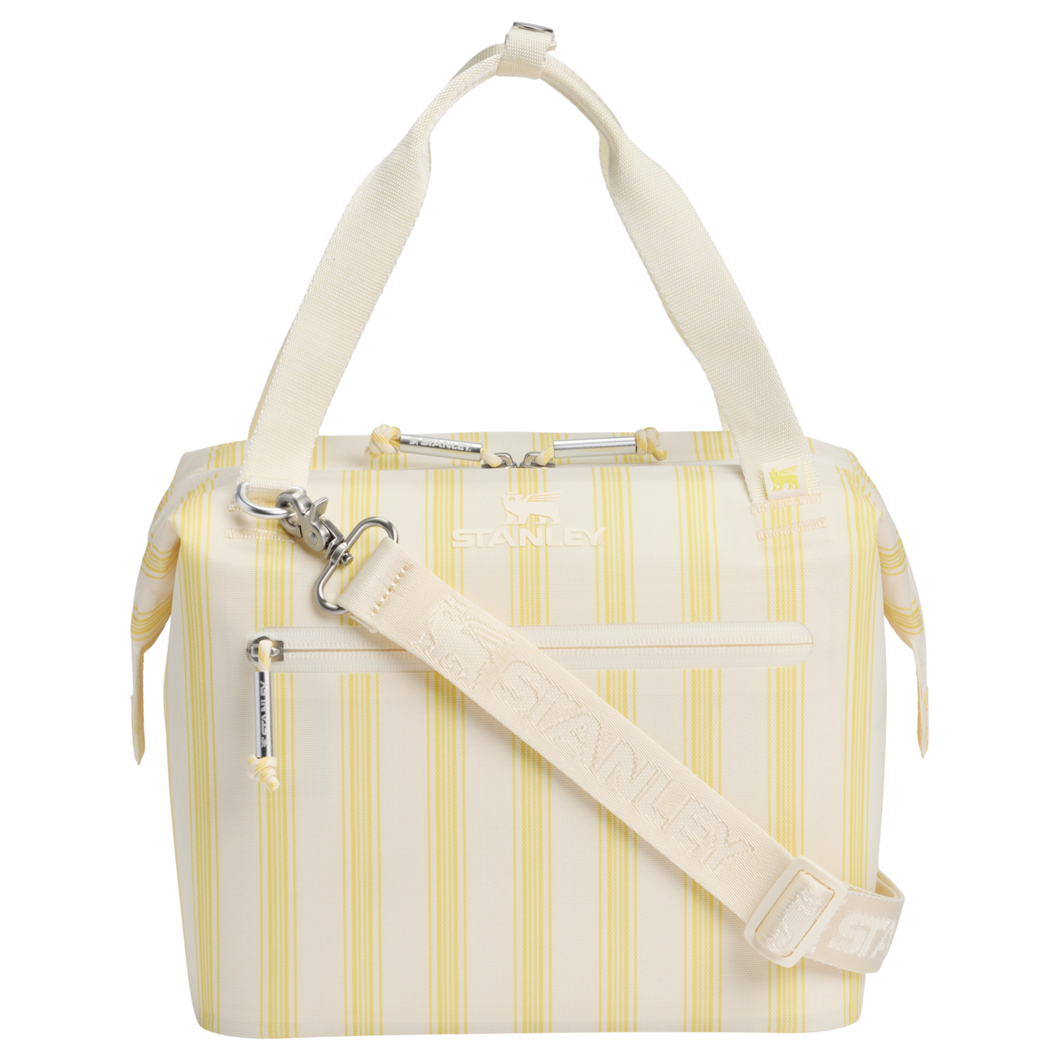 Stanley 1913 All-Day Julienne Mini Cooler in Cream Picnic Stripe | View 1