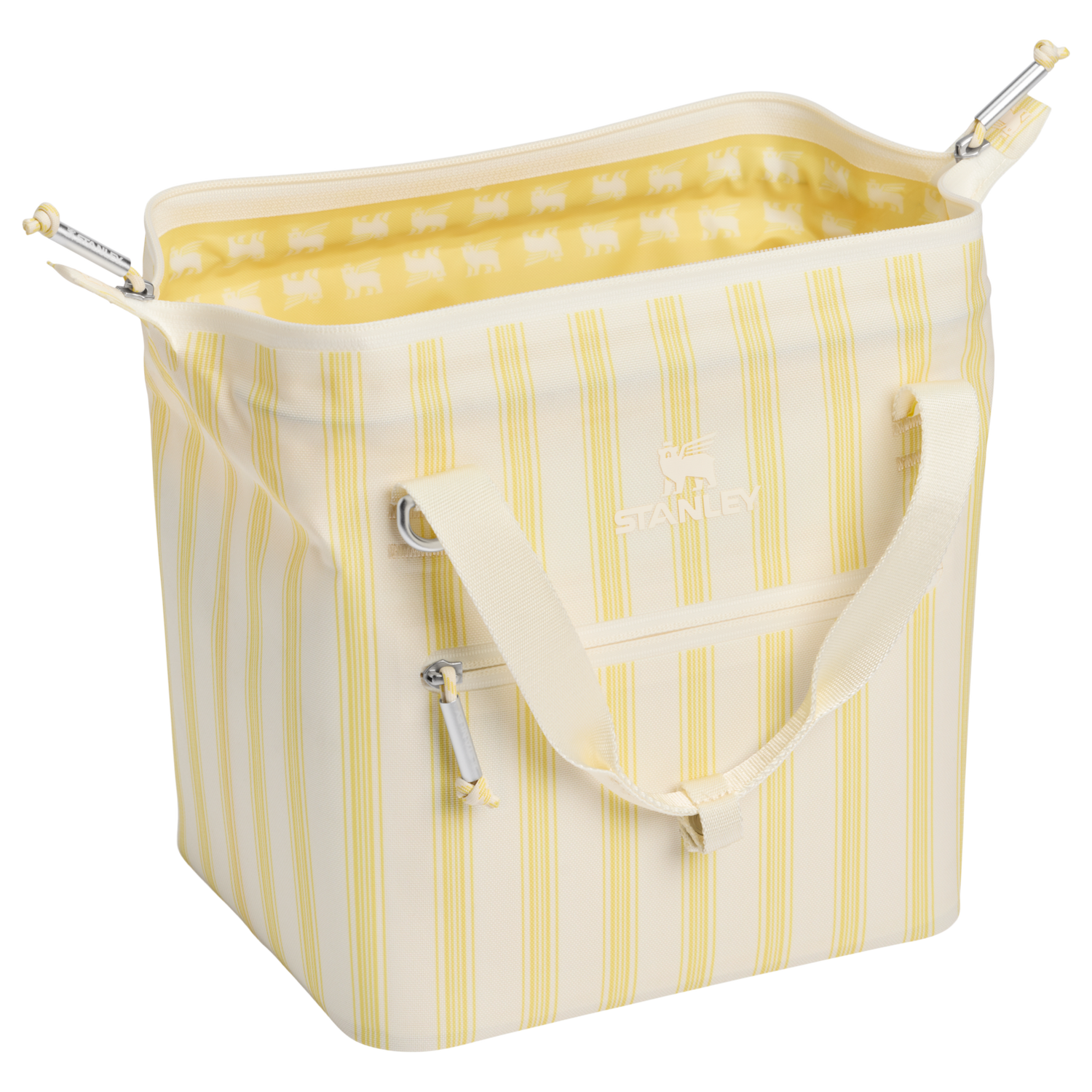 Stanley 1913 All-Day Julienne Mini Cooler in Cream Picnic Stripe | View 3