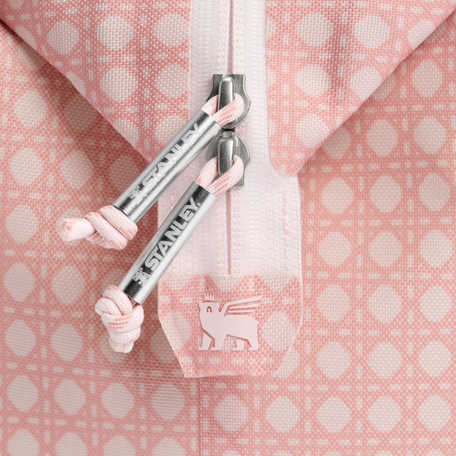 Stanley 1913 All-Day Julienne Mini Cooler in Rose Quartz Rattan | View 1