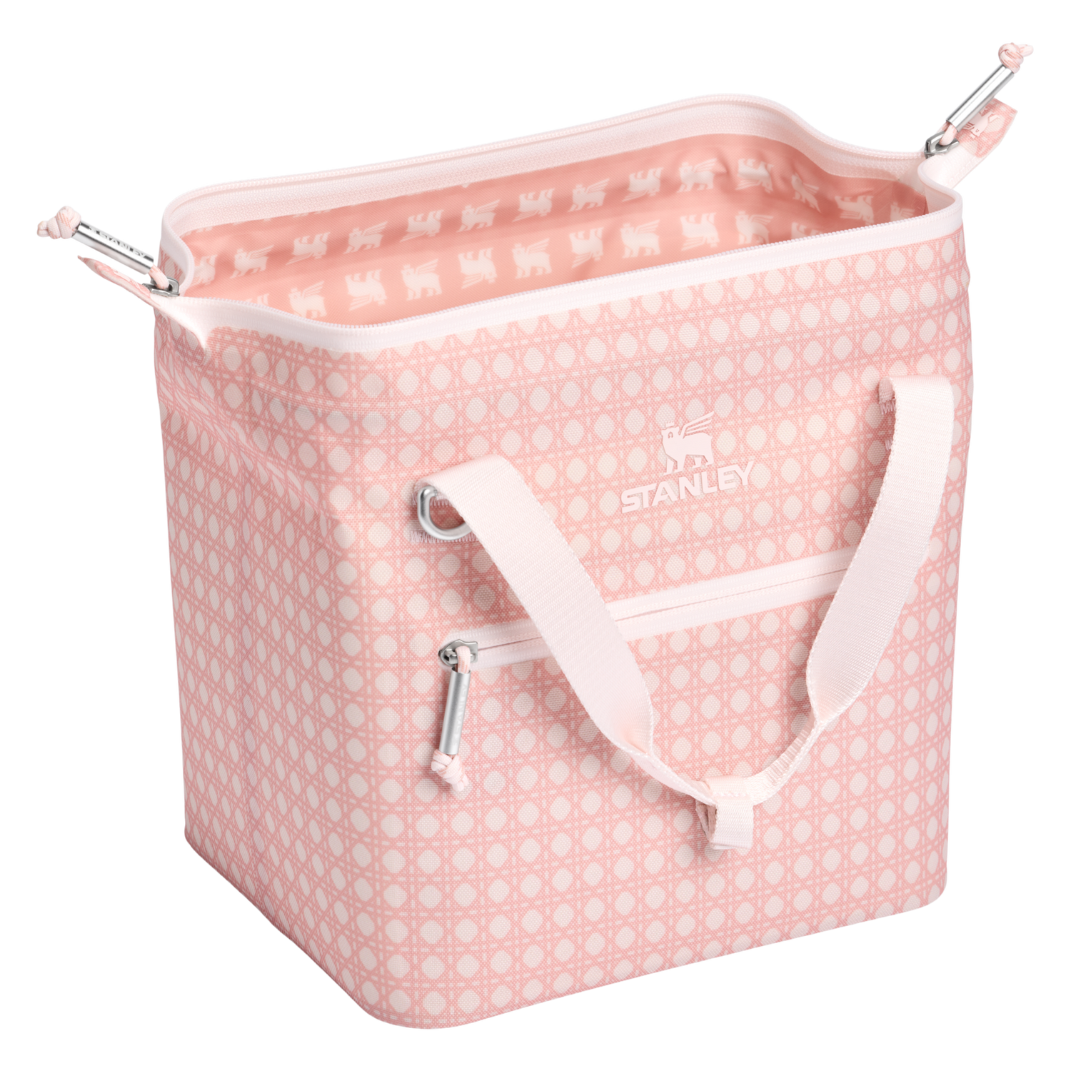 Stanley 1913 All-Day Julienne Mini Cooler in Rose Quartz Rattan | View 3