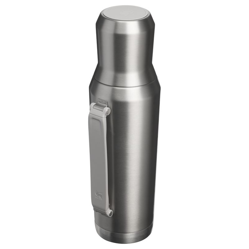 Stanley 1913 Ideal Mate Bottle 1.2L in Stainless Steel Ash | indietro Visualizza