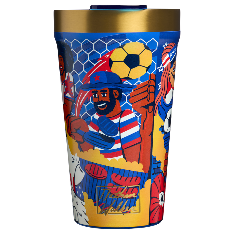 Stanley 1913 Fútbol Artist Collection Tumbler 0.47L w USA | Wstecz Zobacz