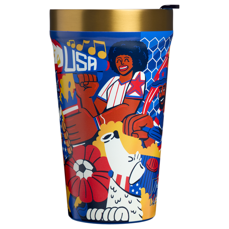 Stanley 1913 Fútbol Artist Collection Tumbler 0.47L w USA