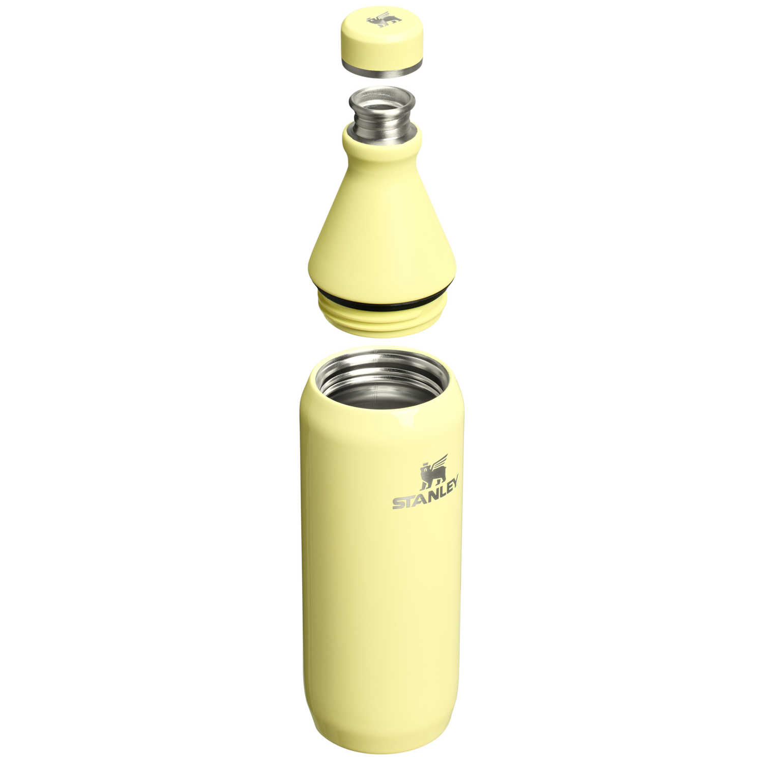 Stanley 1913 All Day Slim Bottle 0.59L in Pomelo Gloss | View 2
