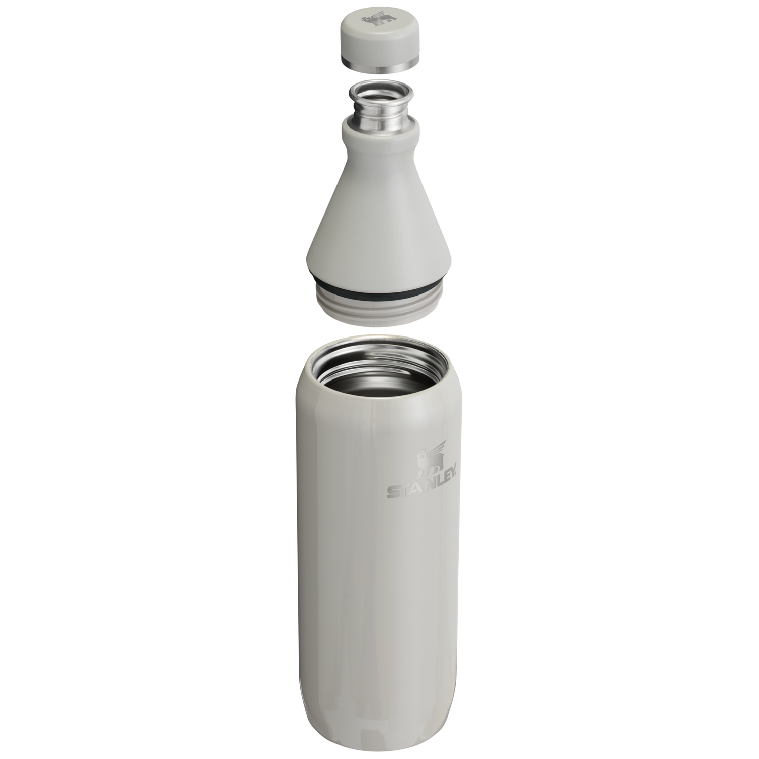 Stanley 1913 All Day Slim Bottle 0.59L in Ash Gloss | View 2