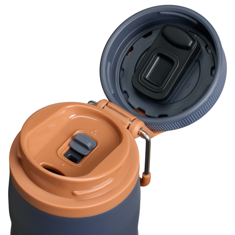 Stanley 1913 IceFlow™ Bottle Twist Flip 0.47L in Twilight | Lid Detailed View