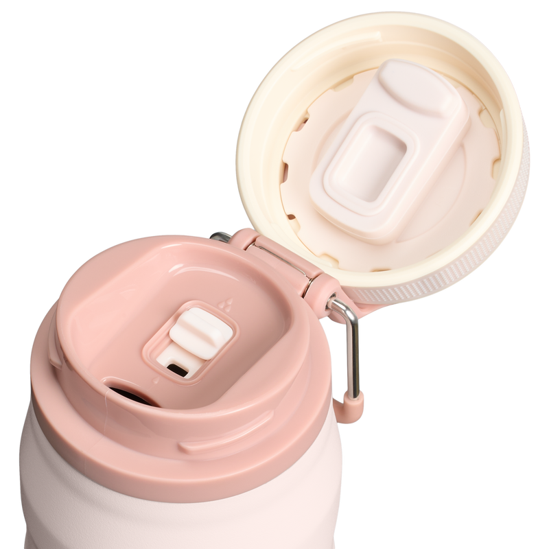 Stanley 1913 IceFlow™ Bottle Twist Flip 0.71L - Stanley Create in Rose Quartz | Lid Detailed View