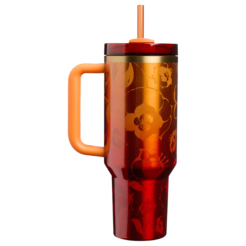 Stanley 1913 Stanley 1913 x Karol G Quencher® H2.0 FlowState™ Tumbler 1.18L in Karol G Flor | indietro Visualizza