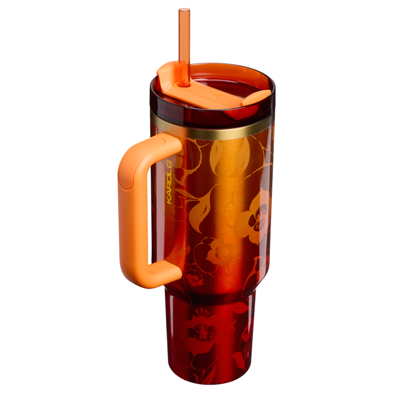 Stanley 1913 Stanley 1913 x Karol G Quencher® H2.0 FlowState™ Tumbler 1.18L in Karol G Flor | indietro Visualizza