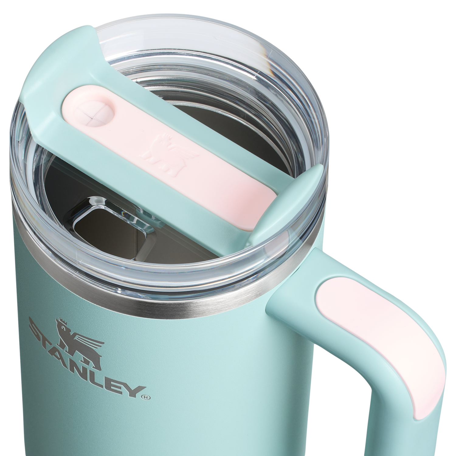 Stanley 1913 Quencher® H2.0 FlowState™ Tumbler 0.89L in Seafoam | View 2