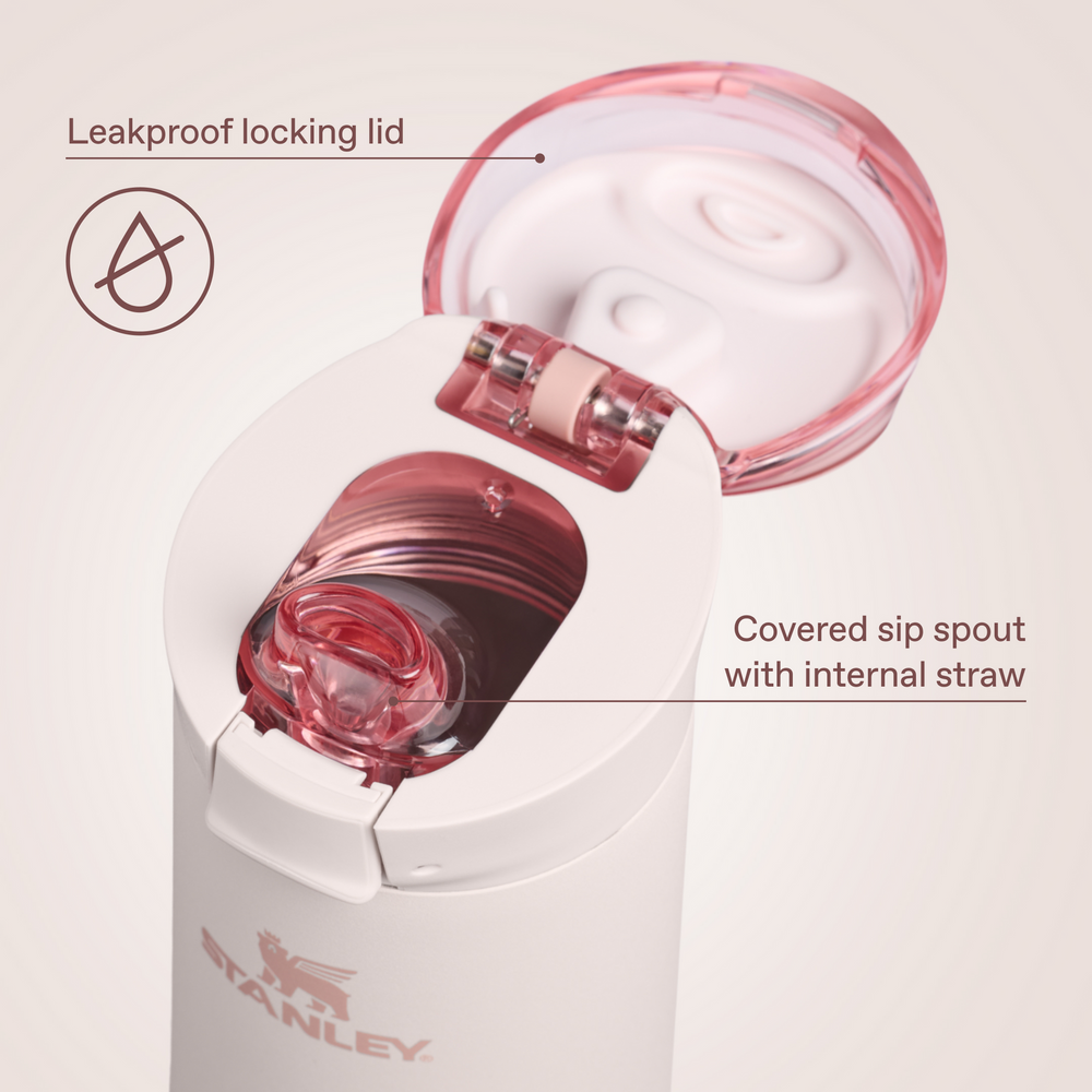Stanley 1913 Flowstate™ Spring Bottle 0.59L in Rose Quartz | View 4