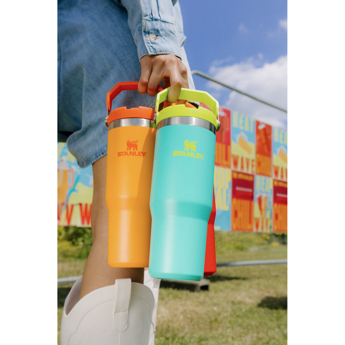 Classic IceFlow Flip Straw tumbler | 0.89L