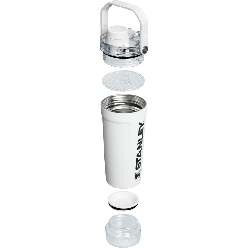 Stanley 1913 Vitalize™ Shaker Bottle 0.59L in Chalk | Querschnitt Anzeigen