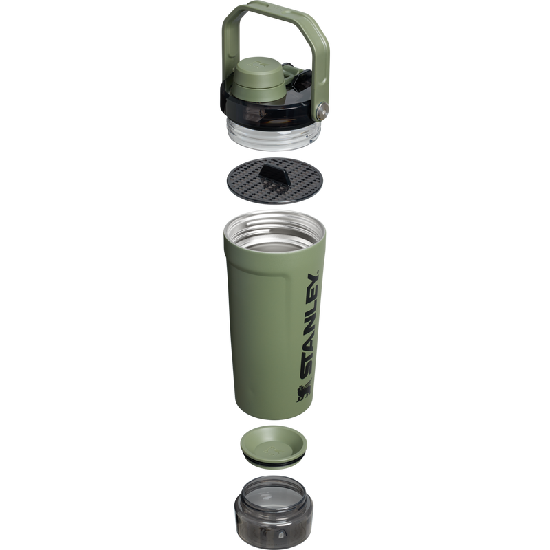 Stanley 1913 Vitalize™ Shaker Bottle 0.59L in Dried Pine | Weergave Doorsnede