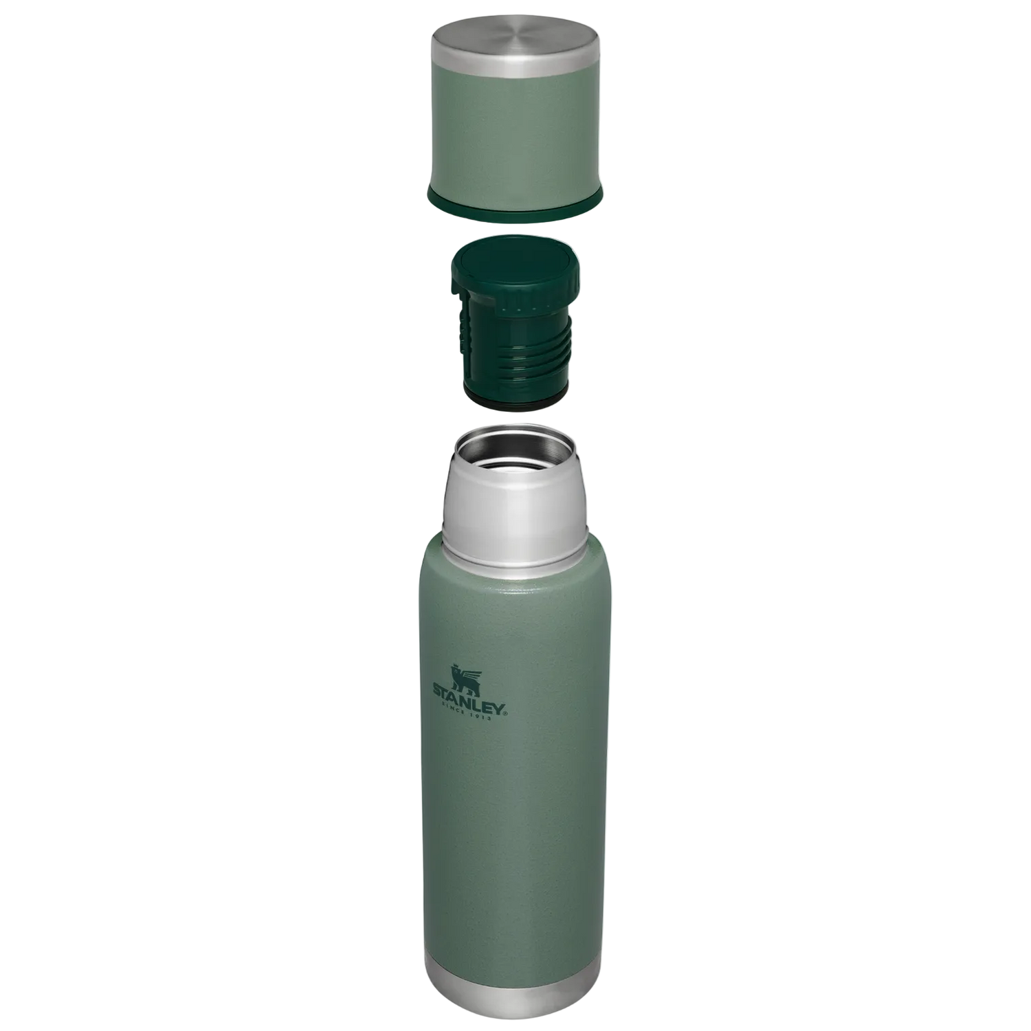 Stanley 1913 Adventure To-Go Bottle 1L in Hammertone Green | View 2
